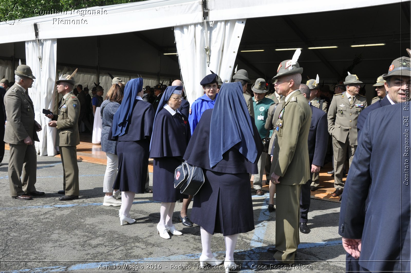 Asti 15 Maggio 2016 - Raduno Nazionale Alpini - Croce Rossa Italiana- Comitato Regionale del Piemonte