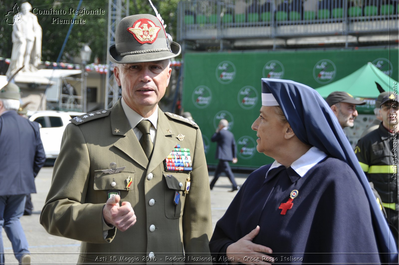 Asti 15 Maggio 2016 - Raduno Nazionale Alpini - Croce Rossa Italiana- Comitato Regionale del Piemonte