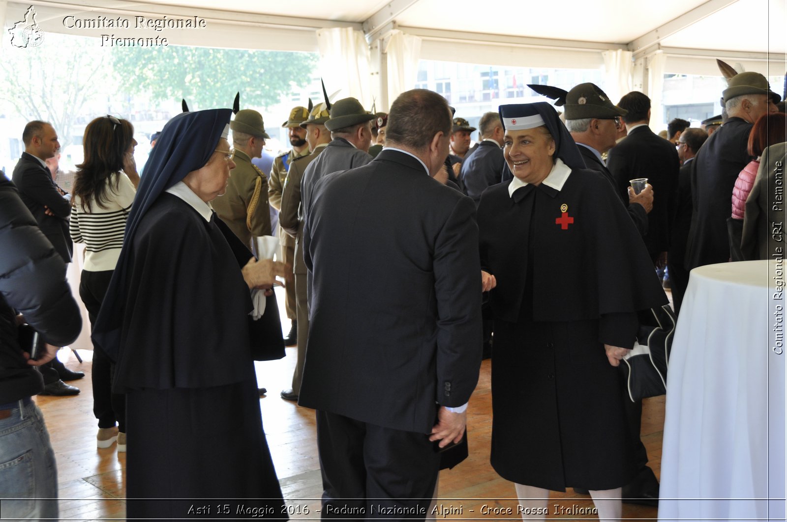 Asti 15 Maggio 2016 - Raduno Nazionale Alpini - Croce Rossa Italiana- Comitato Regionale del Piemonte