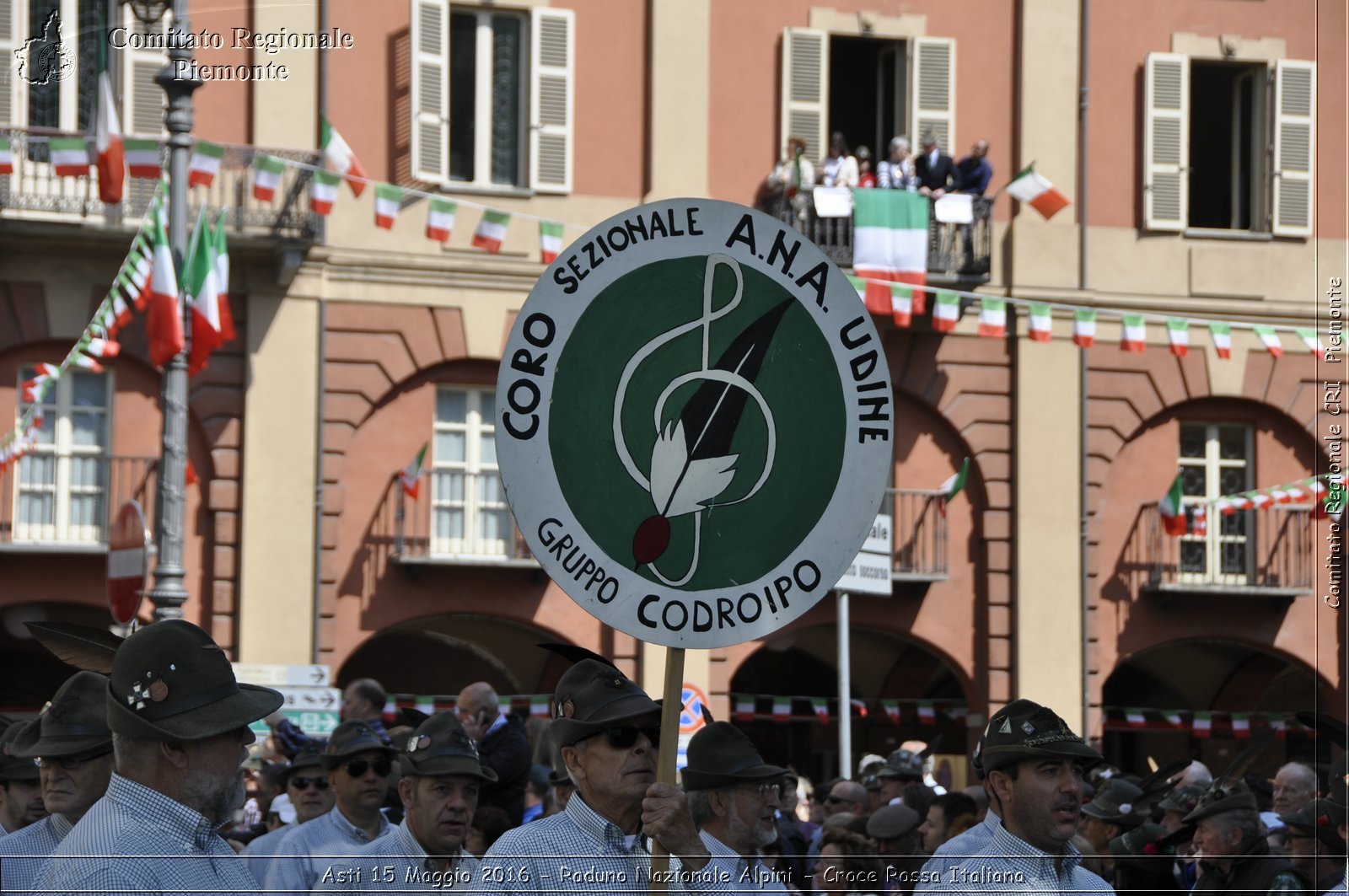 Asti 15 Maggio 2016 - Raduno Nazionale Alpini - Croce Rossa Italiana- Comitato Regionale del Piemonte