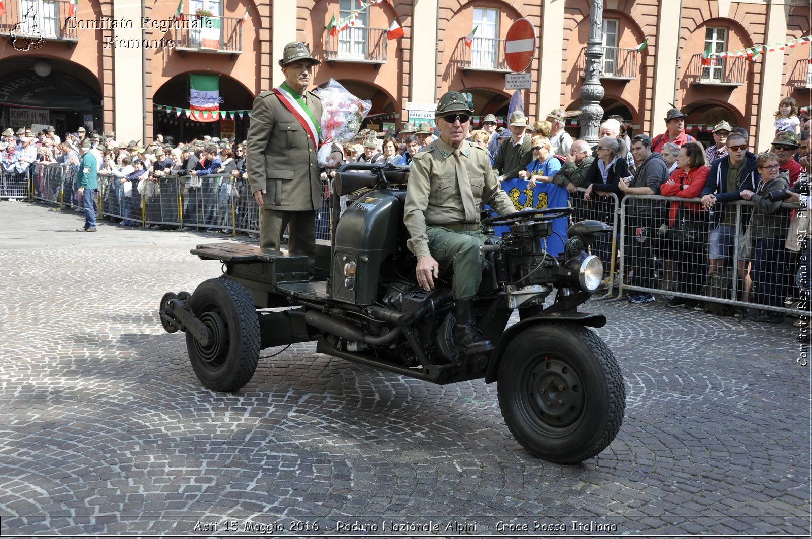 Asti 15 Maggio 2016 - Raduno Nazionale Alpini - Croce Rossa Italiana- Comitato Regionale del Piemonte