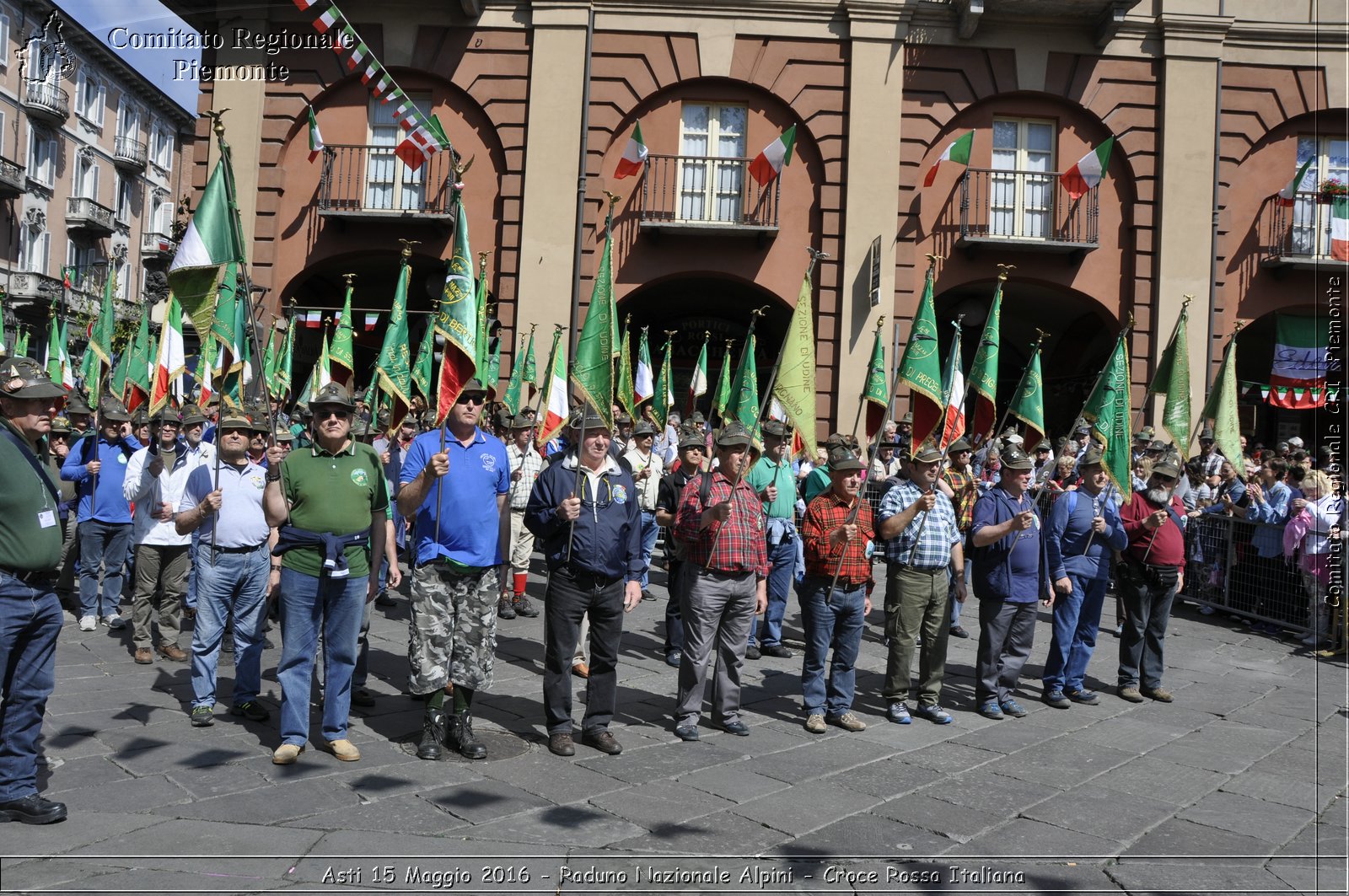 Asti 15 Maggio 2016 - Raduno Nazionale Alpini - Croce Rossa Italiana- Comitato Regionale del Piemonte