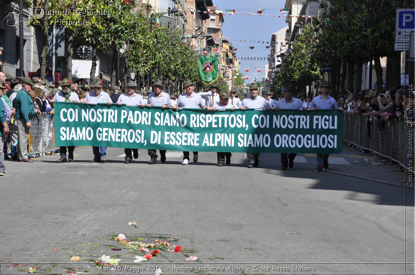 Asti 15 Maggio 2016 - Raduno Nazionale Alpini - Croce Rossa Italiana- Comitato Regionale del Piemonte