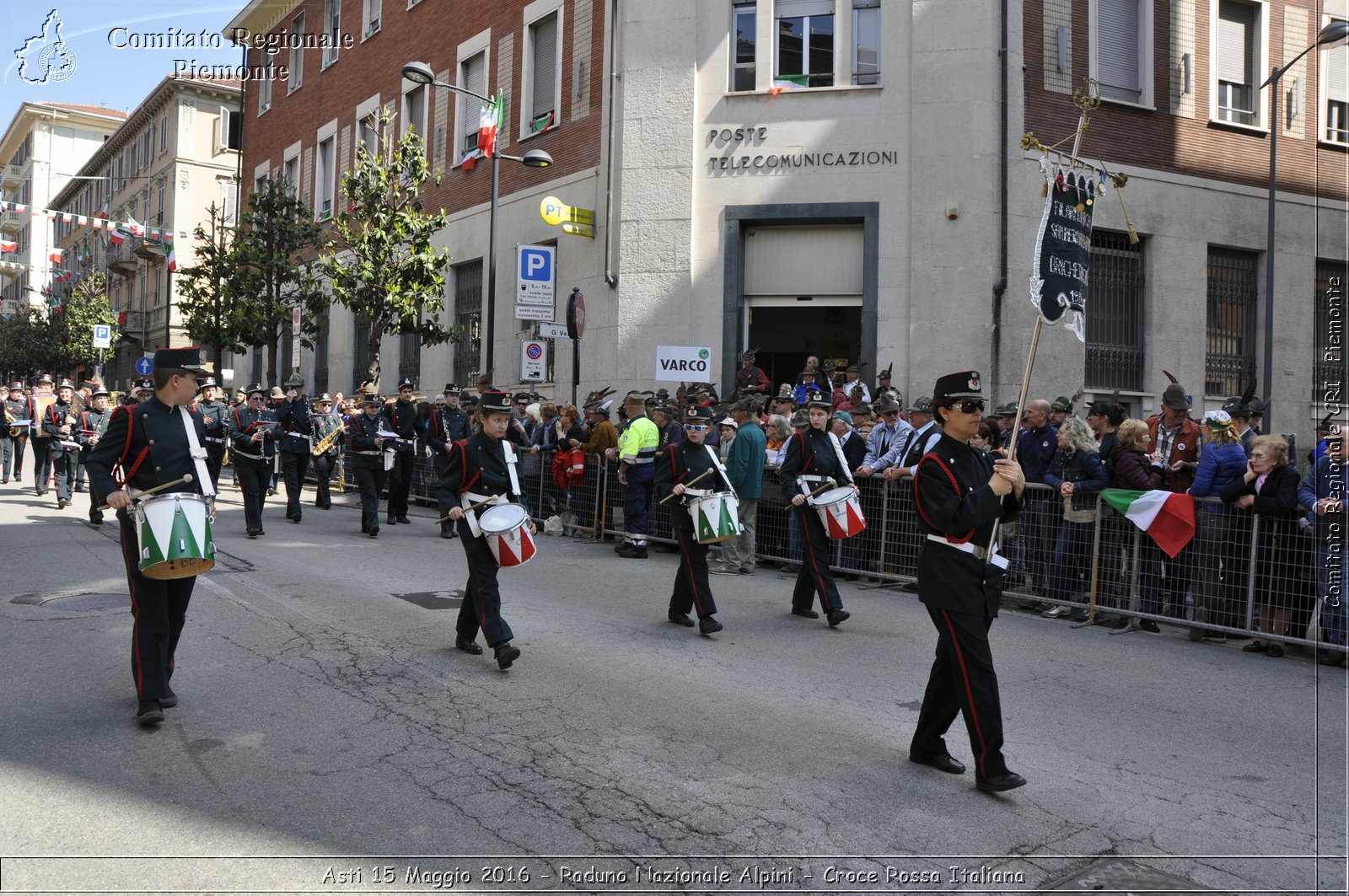 Asti 15 Maggio 2016 - Raduno Nazionale Alpini - Croce Rossa Italiana- Comitato Regionale del Piemonte