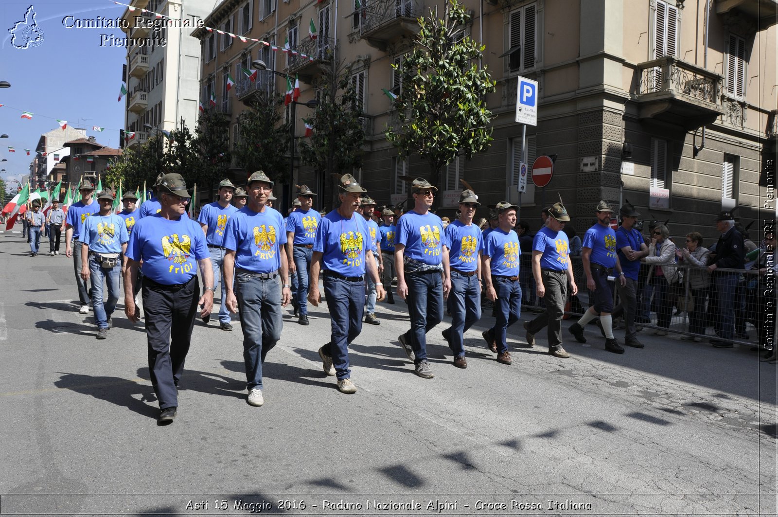 Asti 15 Maggio 2016 - Raduno Nazionale Alpini - Croce Rossa Italiana- Comitato Regionale del Piemonte