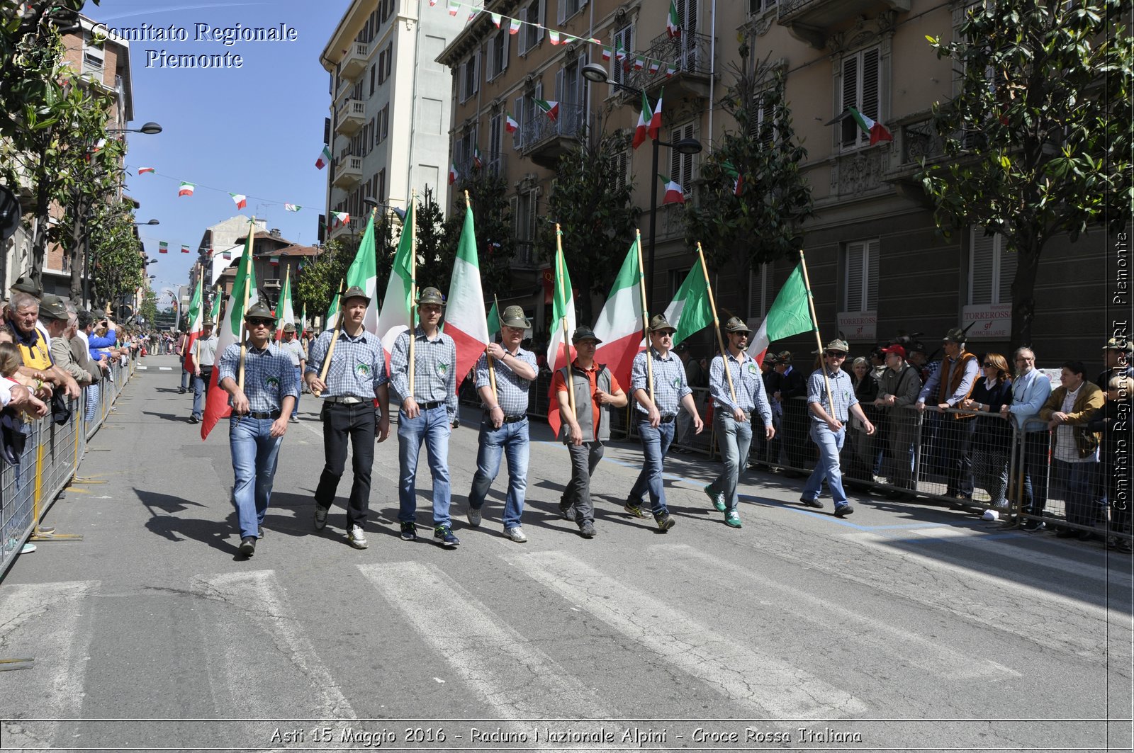 Asti 15 Maggio 2016 - Raduno Nazionale Alpini - Croce Rossa Italiana- Comitato Regionale del Piemonte