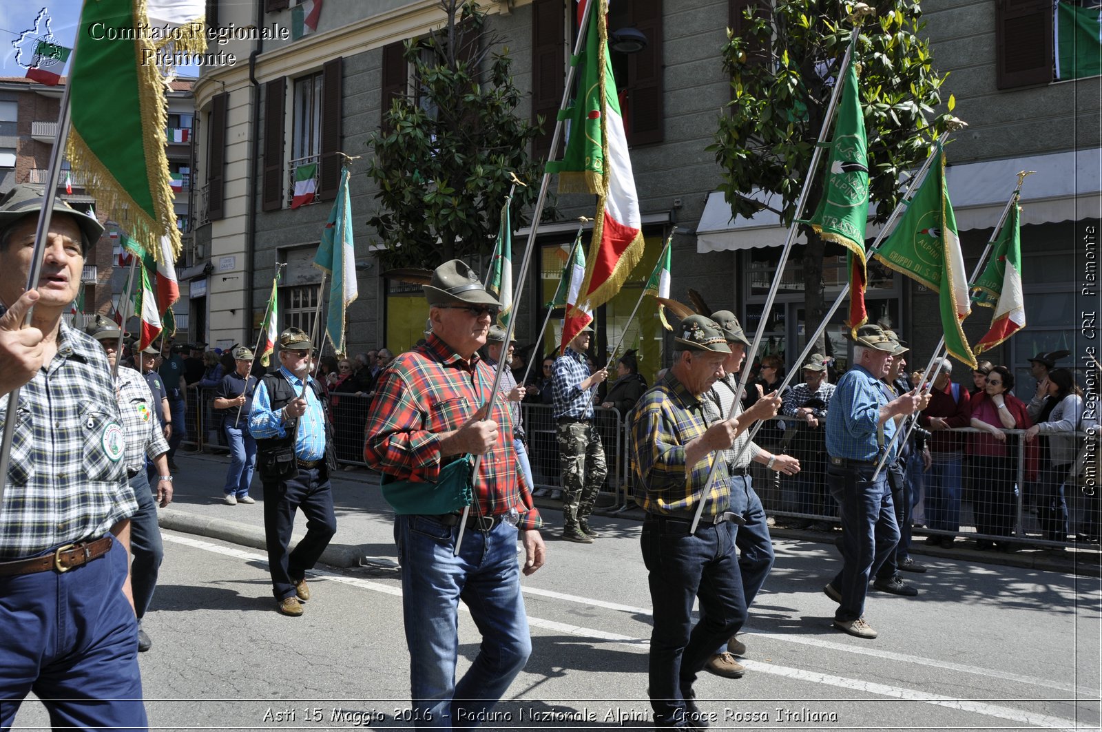 Asti 15 Maggio 2016 - Raduno Nazionale Alpini - Croce Rossa Italiana- Comitato Regionale del Piemonte