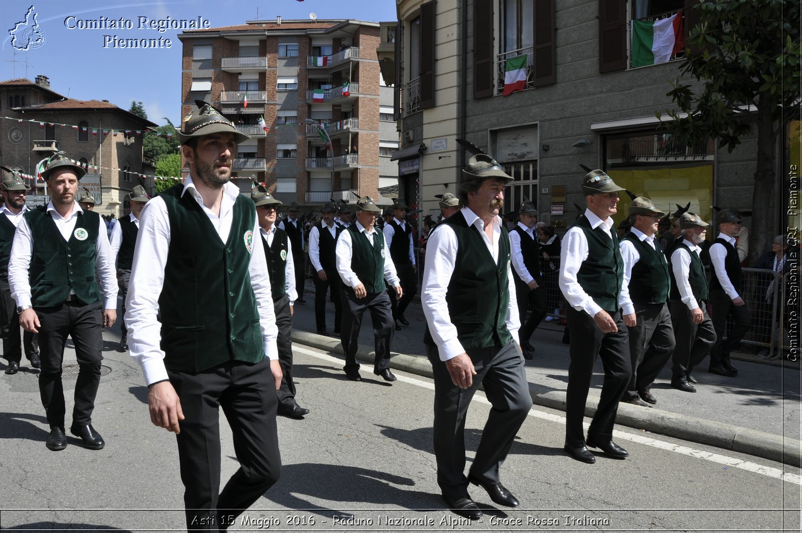 Asti 15 Maggio 2016 - Raduno Nazionale Alpini - Croce Rossa Italiana- Comitato Regionale del Piemonte