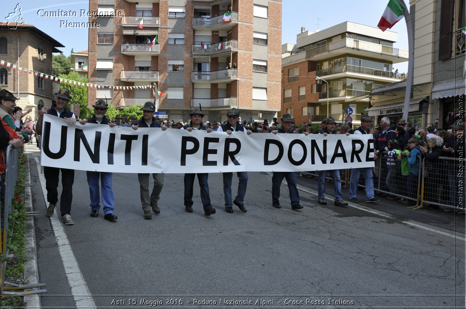 Asti 15 Maggio 2016 - Raduno Nazionale Alpini - Croce Rossa Italiana- Comitato Regionale del Piemonte