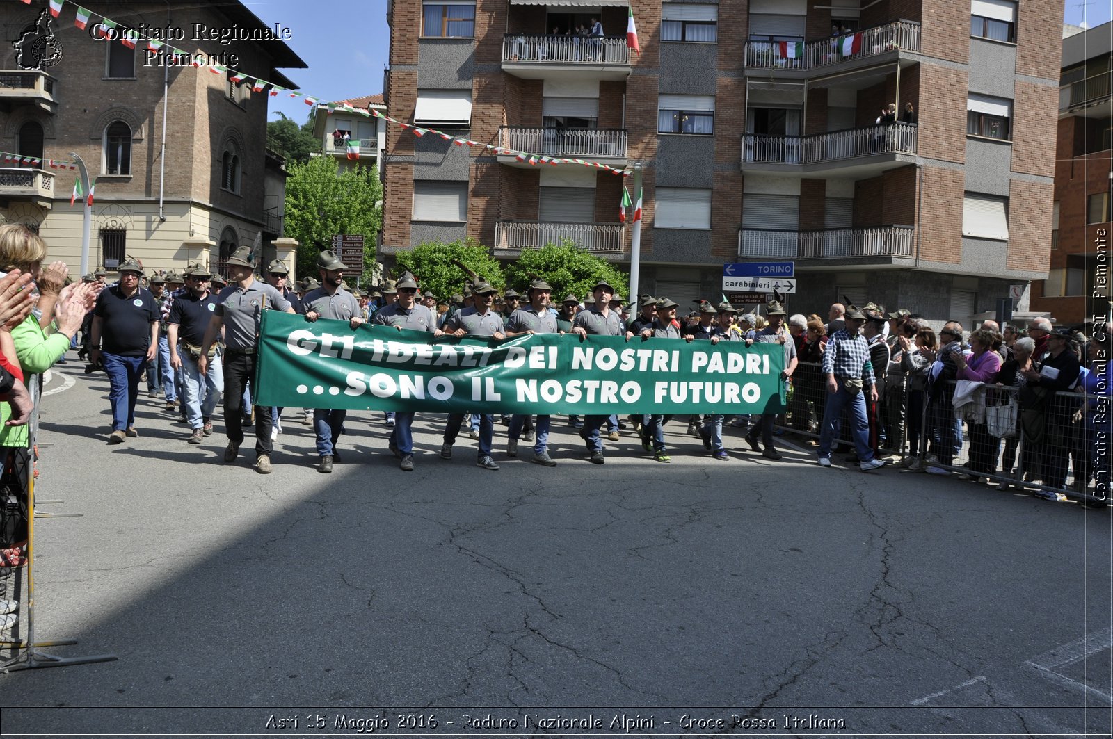 Asti 15 Maggio 2016 - Raduno Nazionale Alpini - Croce Rossa Italiana- Comitato Regionale del Piemonte