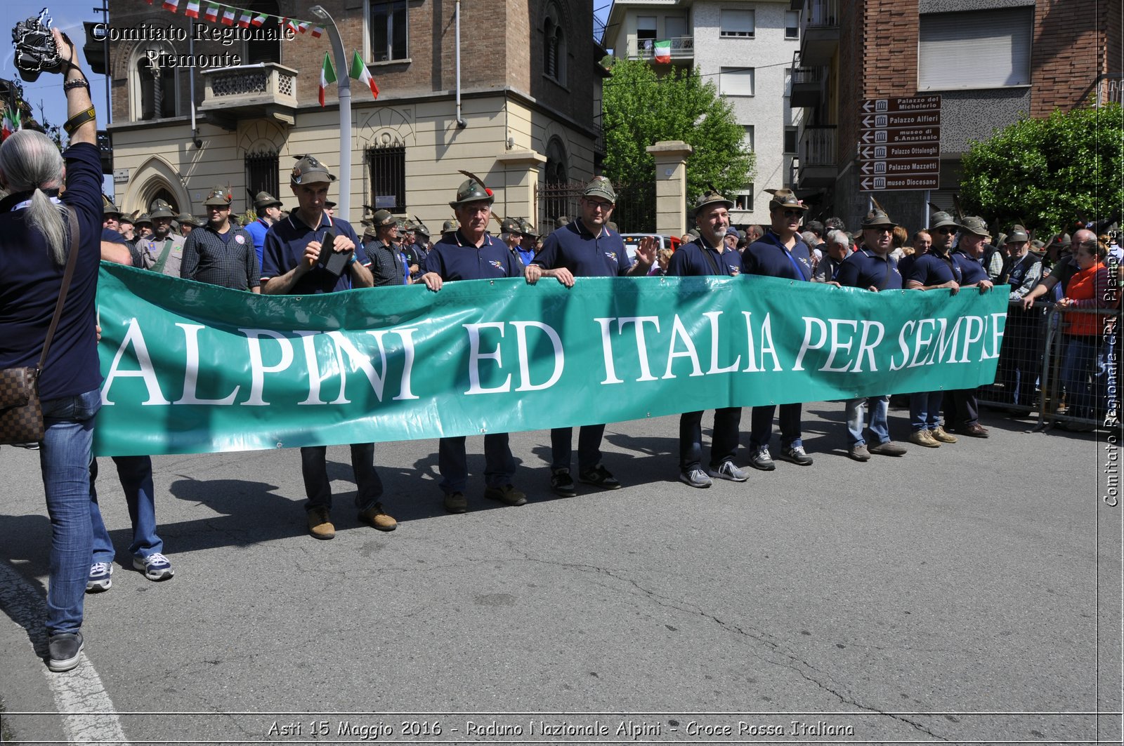 Asti 15 Maggio 2016 - Raduno Nazionale Alpini - Croce Rossa Italiana- Comitato Regionale del Piemonte