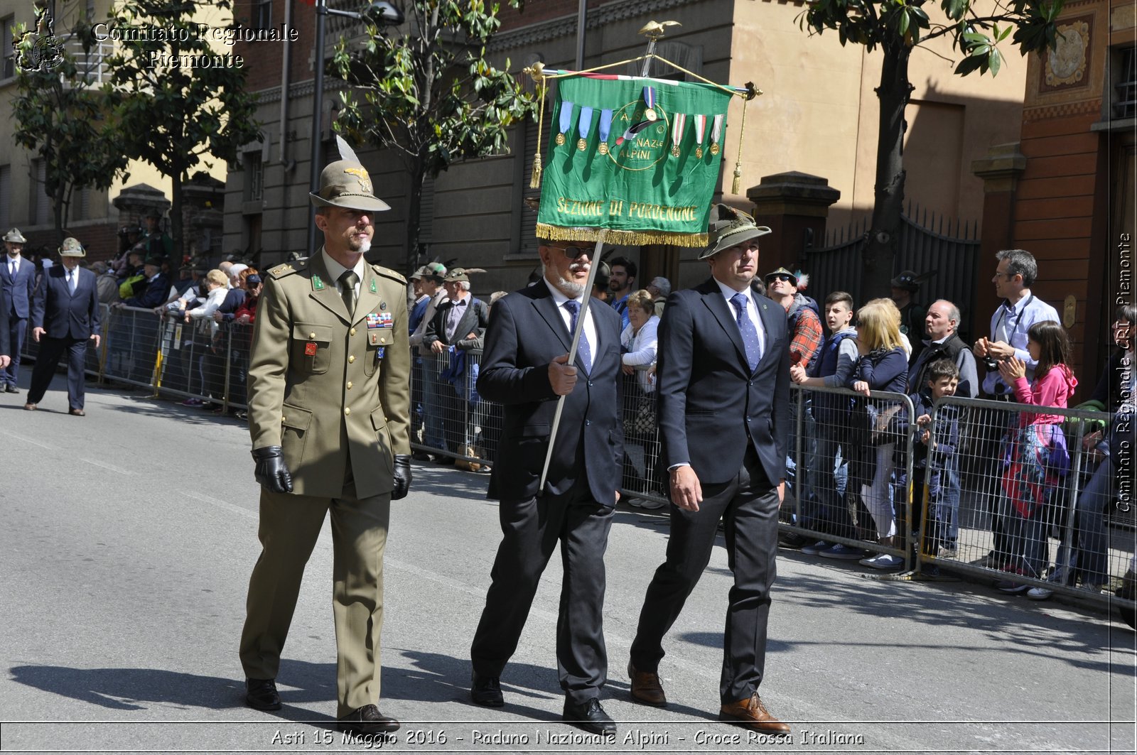 Asti 15 Maggio 2016 - Raduno Nazionale Alpini - Croce Rossa Italiana- Comitato Regionale del Piemonte