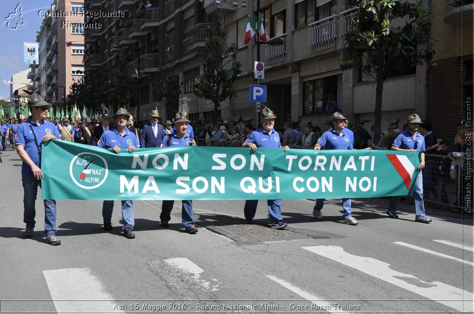 Asti 15 Maggio 2016 - Raduno Nazionale Alpini - Croce Rossa Italiana- Comitato Regionale del Piemonte