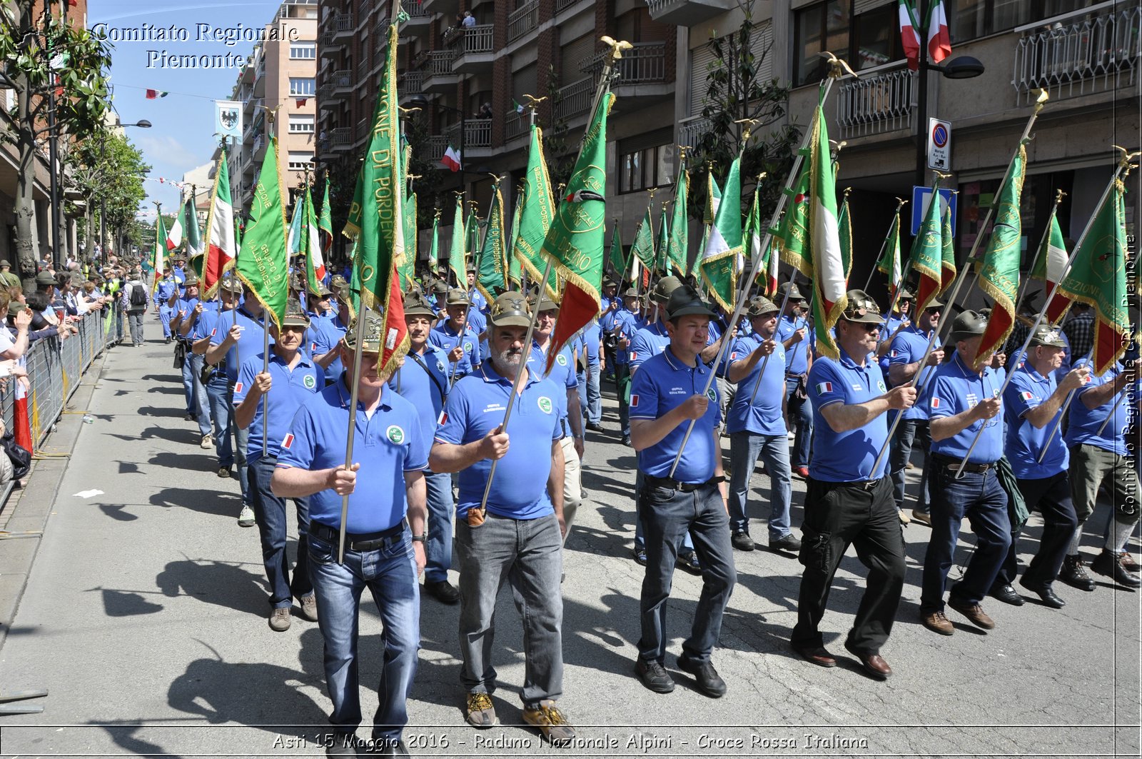 Asti 15 Maggio 2016 - Raduno Nazionale Alpini - Croce Rossa Italiana- Comitato Regionale del Piemonte