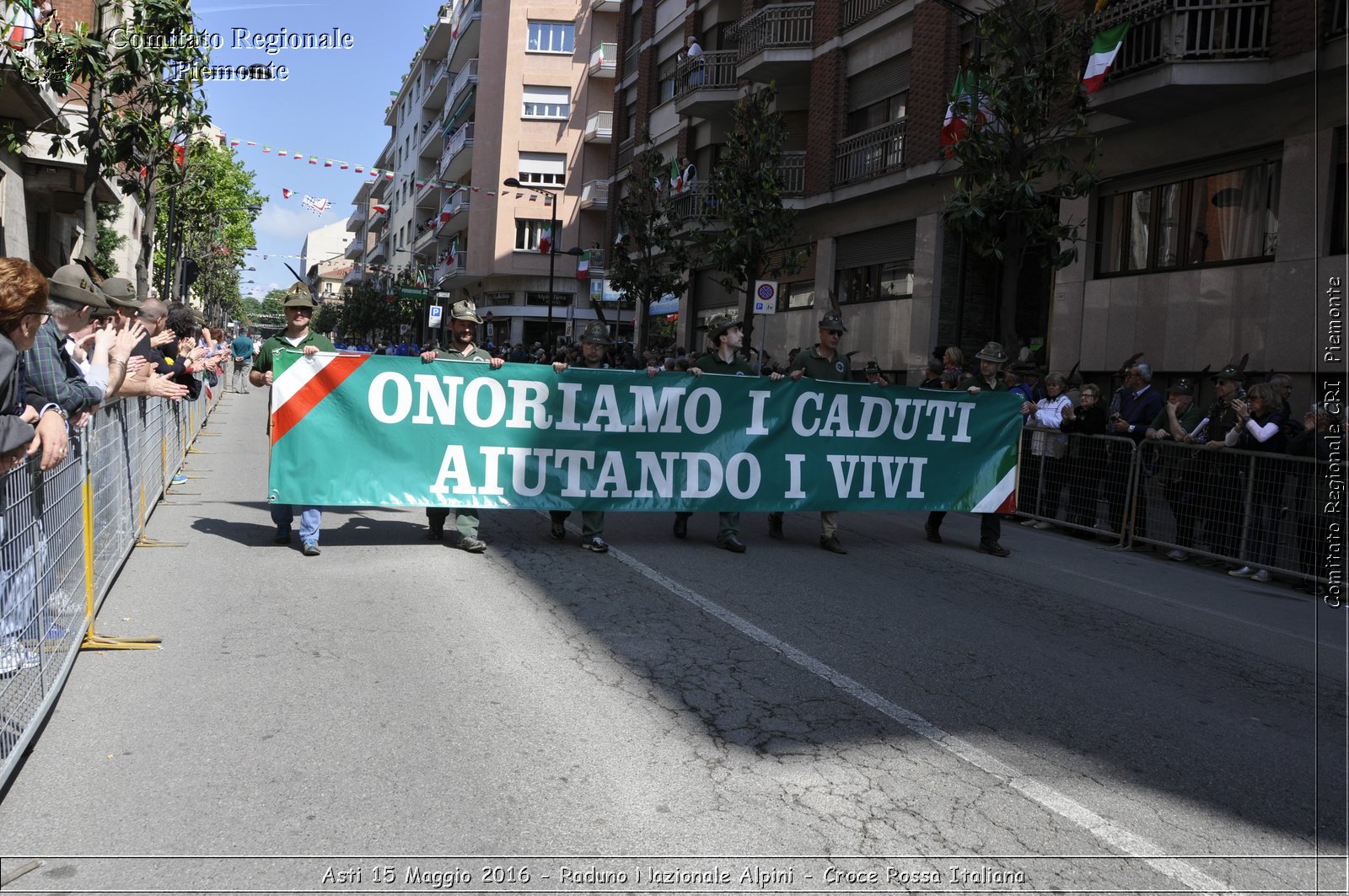 Asti 15 Maggio 2016 - Raduno Nazionale Alpini - Croce Rossa Italiana- Comitato Regionale del Piemonte