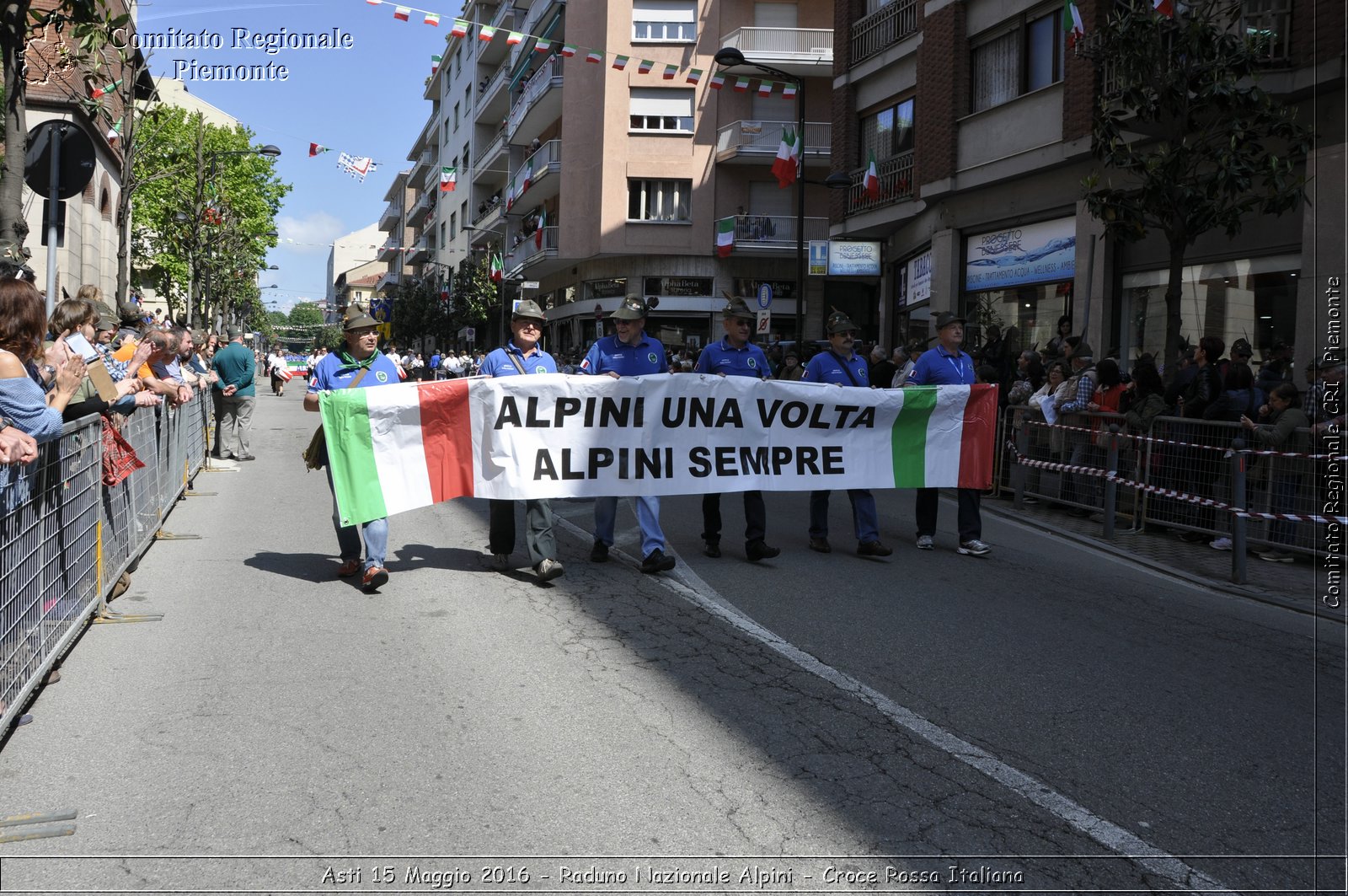 Asti 15 Maggio 2016 - Raduno Nazionale Alpini - Croce Rossa Italiana- Comitato Regionale del Piemonte