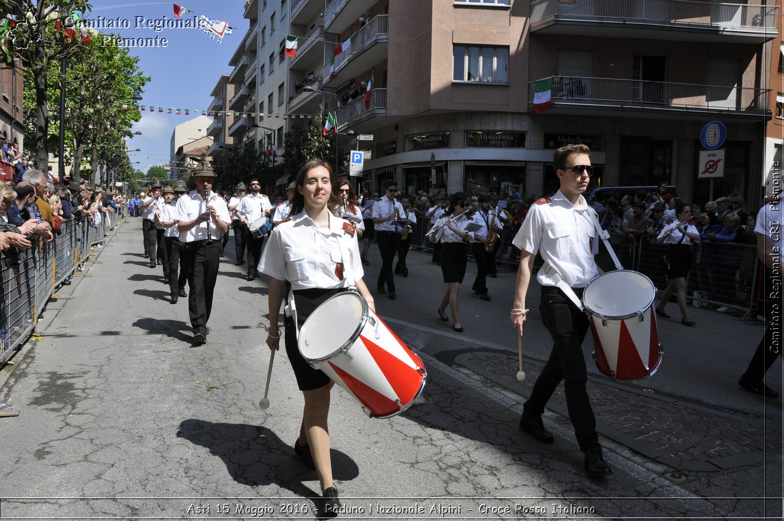 Asti 15 Maggio 2016 - Raduno Nazionale Alpini - Croce Rossa Italiana- Comitato Regionale del Piemonte