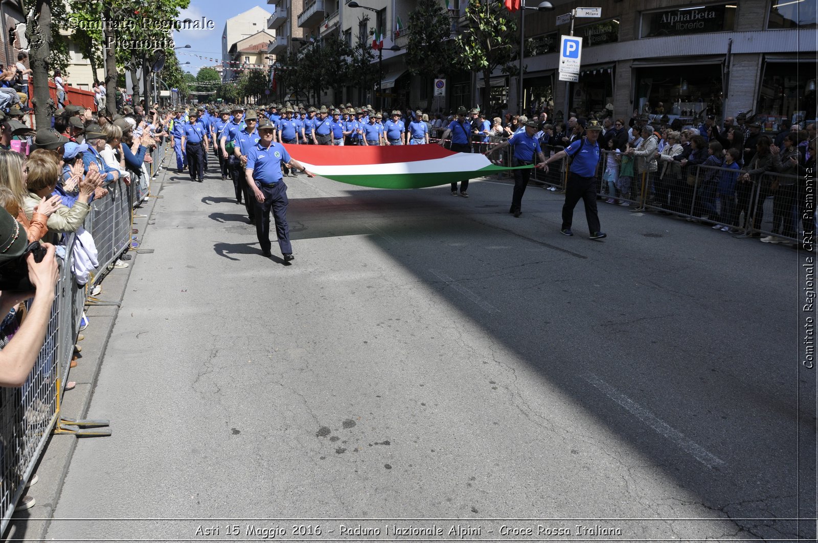 Asti 15 Maggio 2016 - Raduno Nazionale Alpini - Croce Rossa Italiana- Comitato Regionale del Piemonte