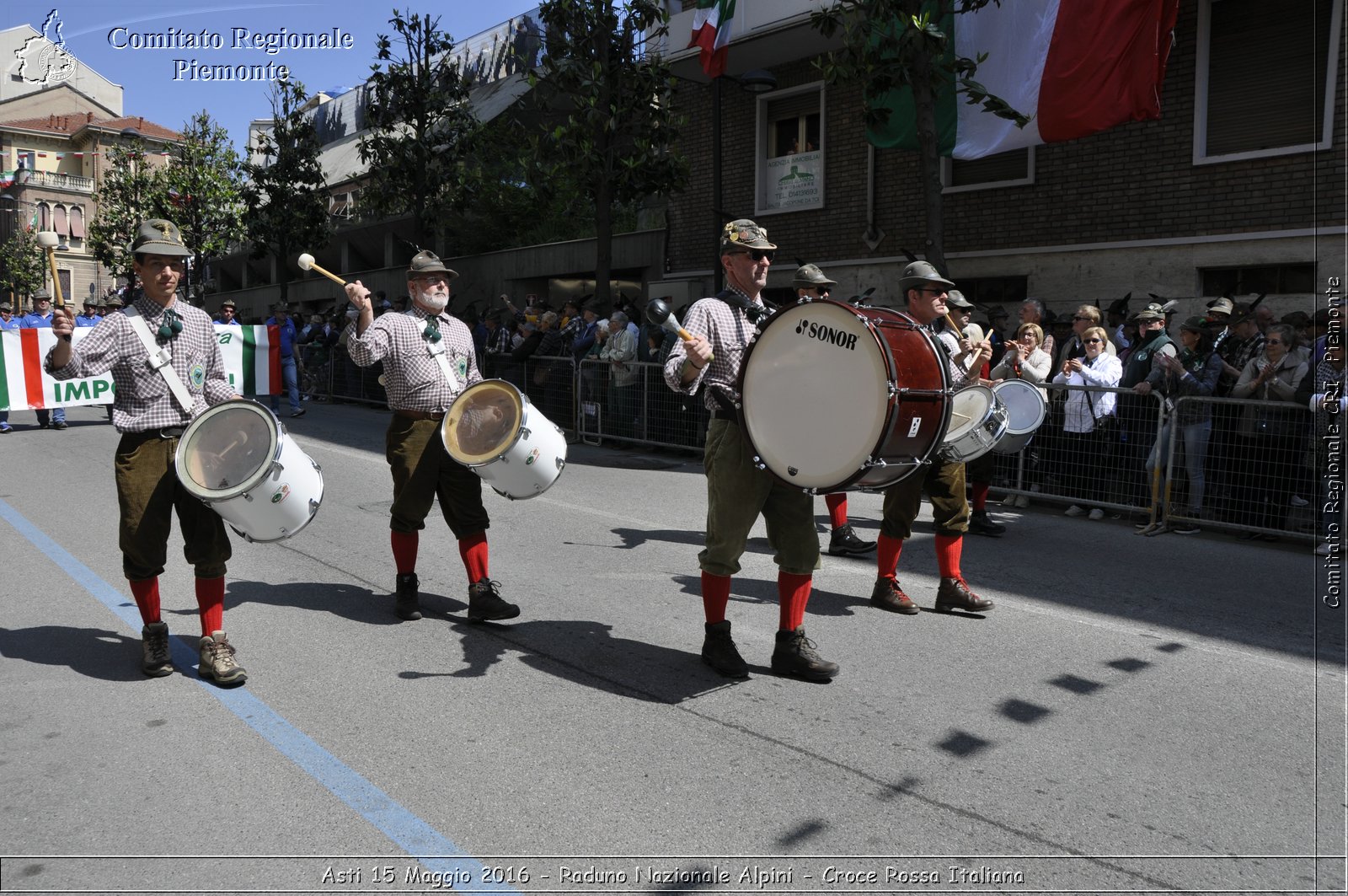 Asti 15 Maggio 2016 - Raduno Nazionale Alpini - Croce Rossa Italiana- Comitato Regionale del Piemonte