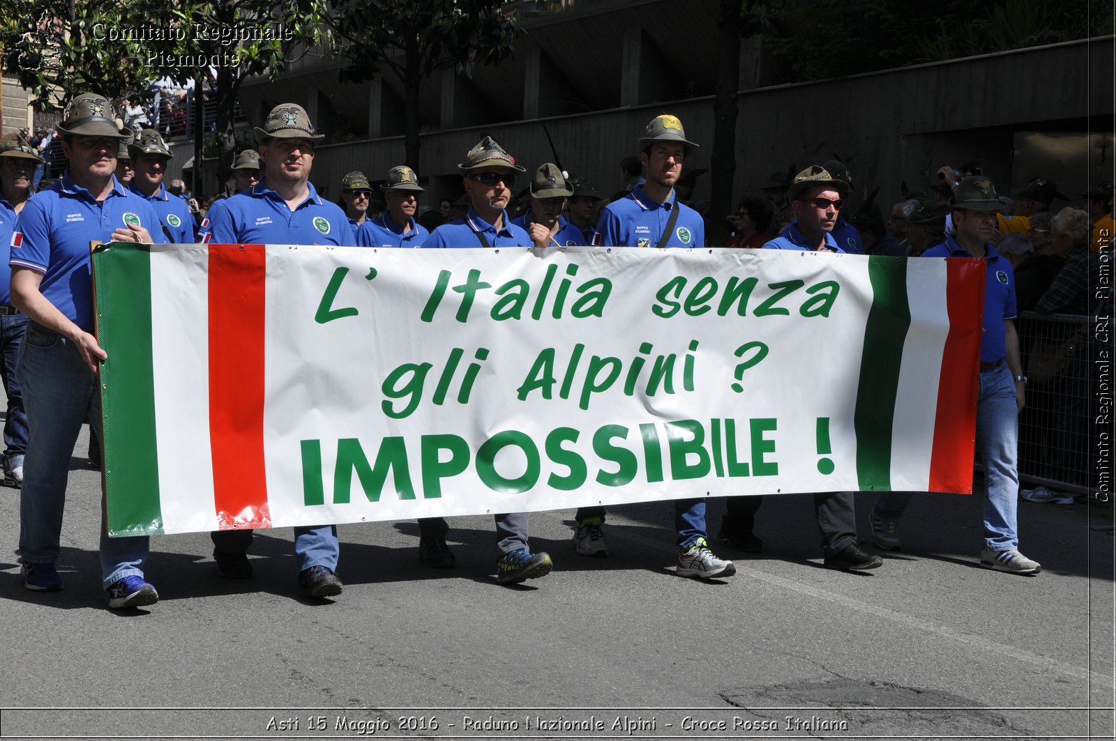 Asti 15 Maggio 2016 - Raduno Nazionale Alpini - Croce Rossa Italiana- Comitato Regionale del Piemonte