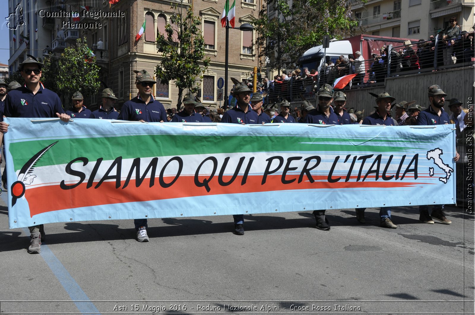 Asti 15 Maggio 2016 - Raduno Nazionale Alpini - Croce Rossa Italiana- Comitato Regionale del Piemonte