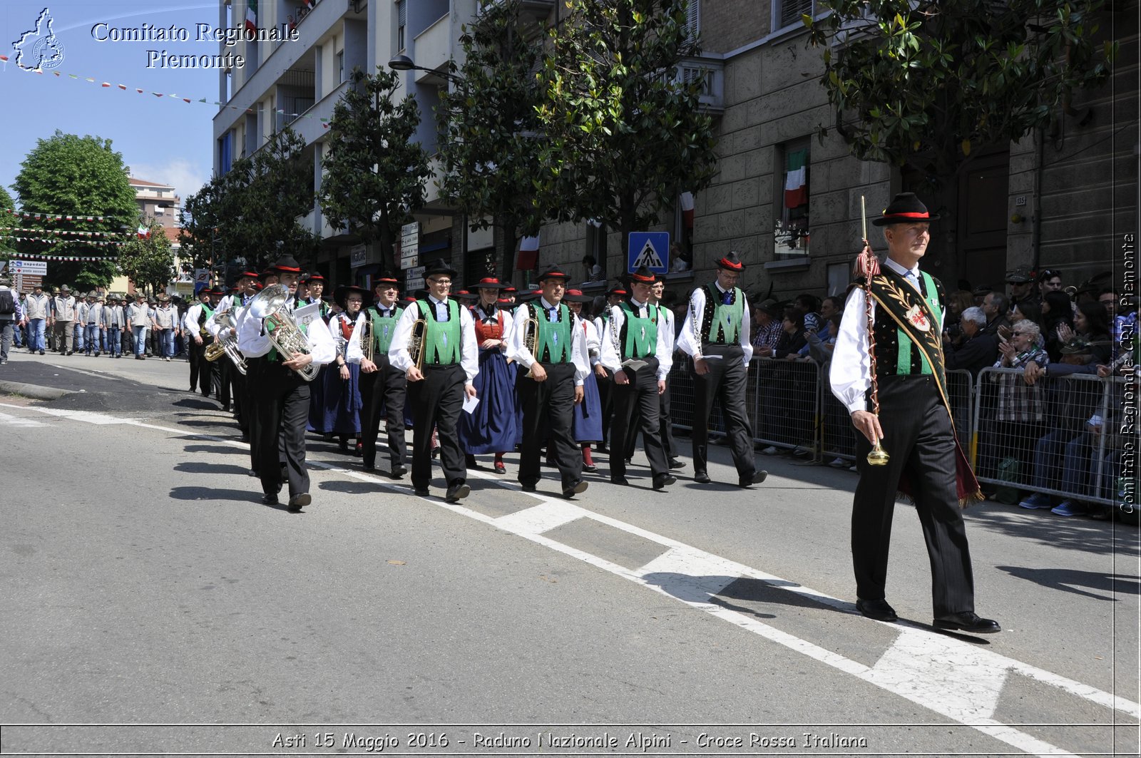 Asti 15 Maggio 2016 - Raduno Nazionale Alpini - Croce Rossa Italiana- Comitato Regionale del Piemonte