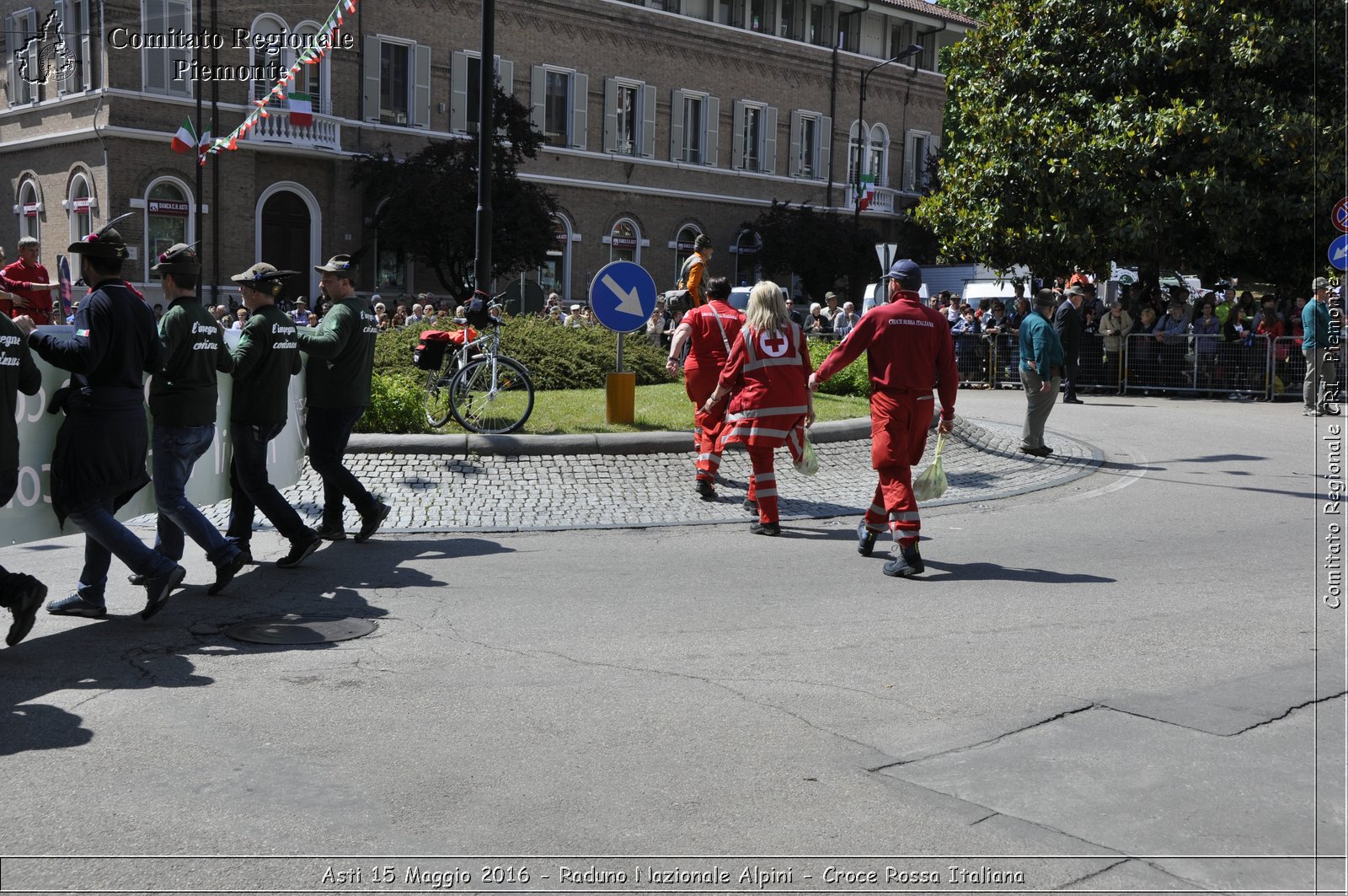 Asti 15 Maggio 2016 - Raduno Nazionale Alpini - Croce Rossa Italiana- Comitato Regionale del Piemonte