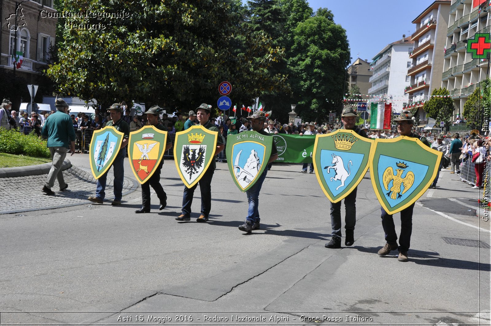 Asti 15 Maggio 2016 - Raduno Nazionale Alpini - Croce Rossa Italiana- Comitato Regionale del Piemonte