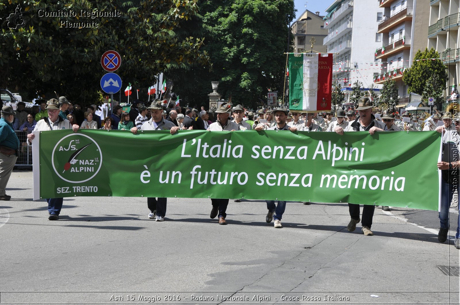 Asti 15 Maggio 2016 - Raduno Nazionale Alpini - Croce Rossa Italiana- Comitato Regionale del Piemonte