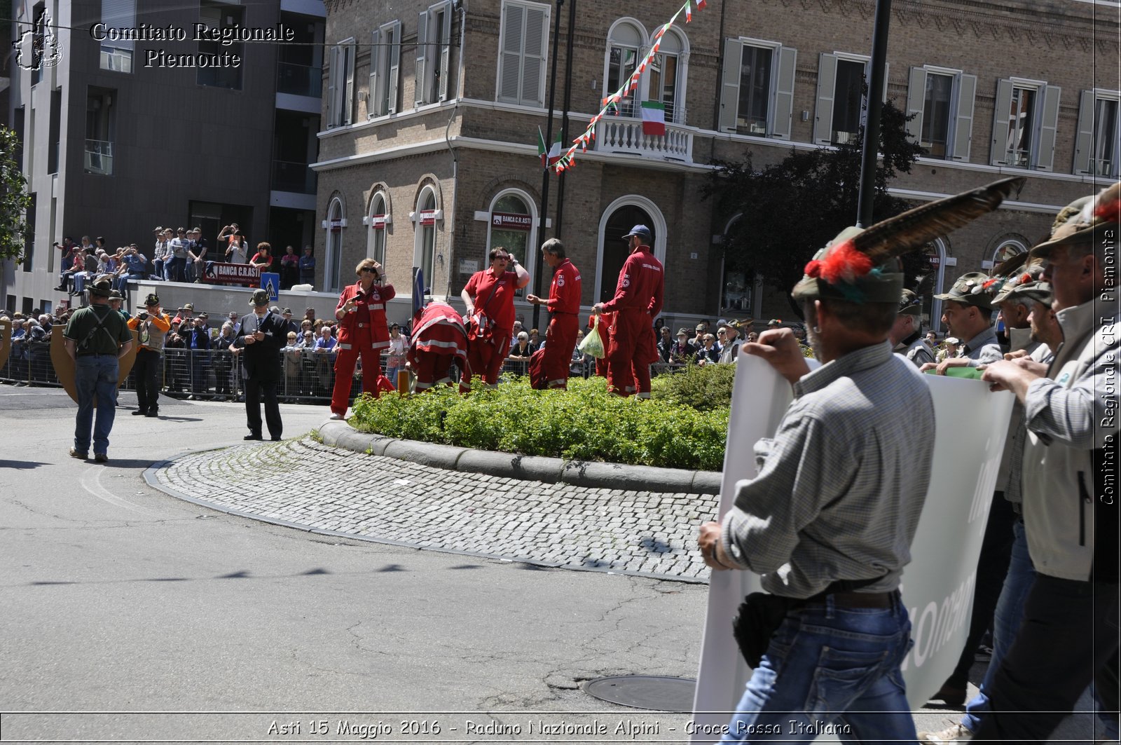 Asti 15 Maggio 2016 - Raduno Nazionale Alpini - Croce Rossa Italiana- Comitato Regionale del Piemonte