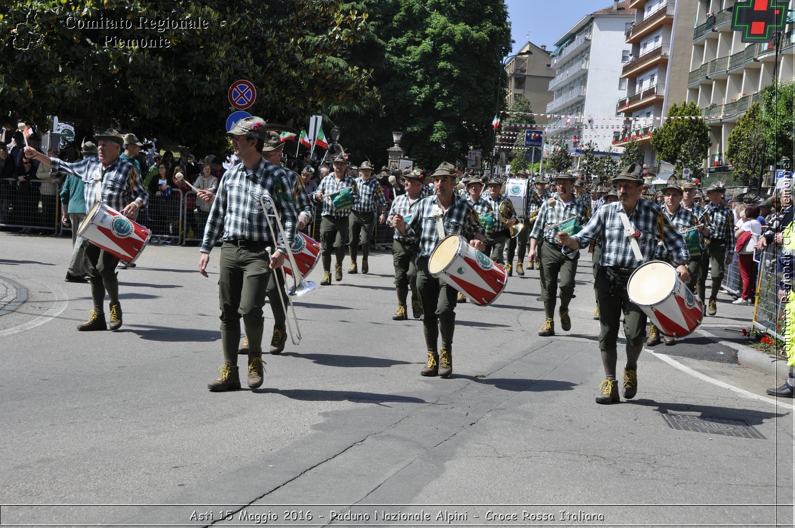 Asti 15 Maggio 2016 - Raduno Nazionale Alpini - Croce Rossa Italiana- Comitato Regionale del Piemonte