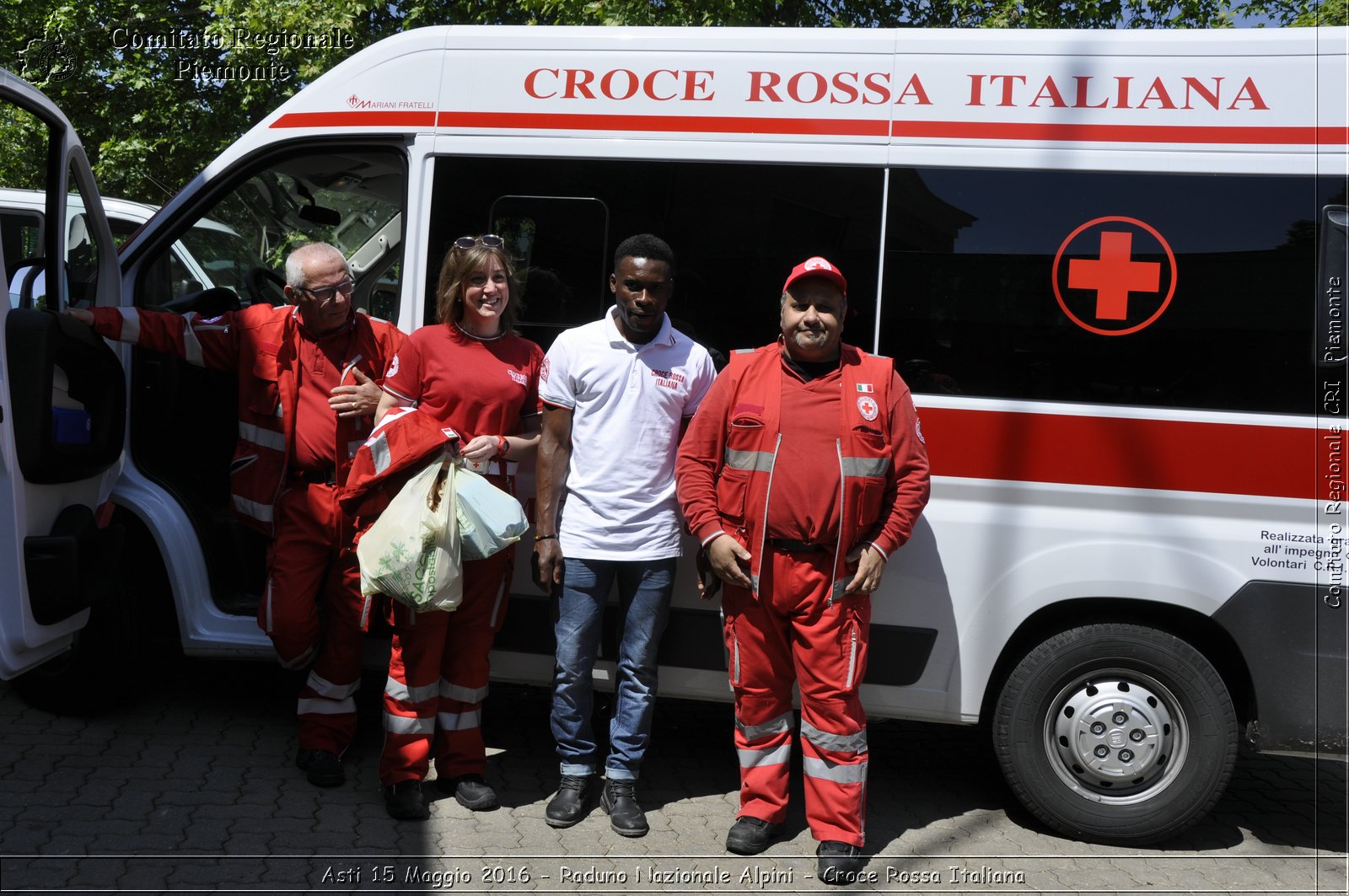 Asti 15 Maggio 2016 - Raduno Nazionale Alpini - Croce Rossa Italiana- Comitato Regionale del Piemonte