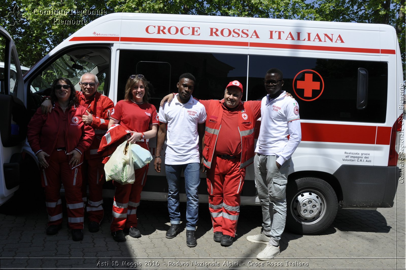 Asti 15 Maggio 2016 - Raduno Nazionale Alpini - Croce Rossa Italiana- Comitato Regionale del Piemonte