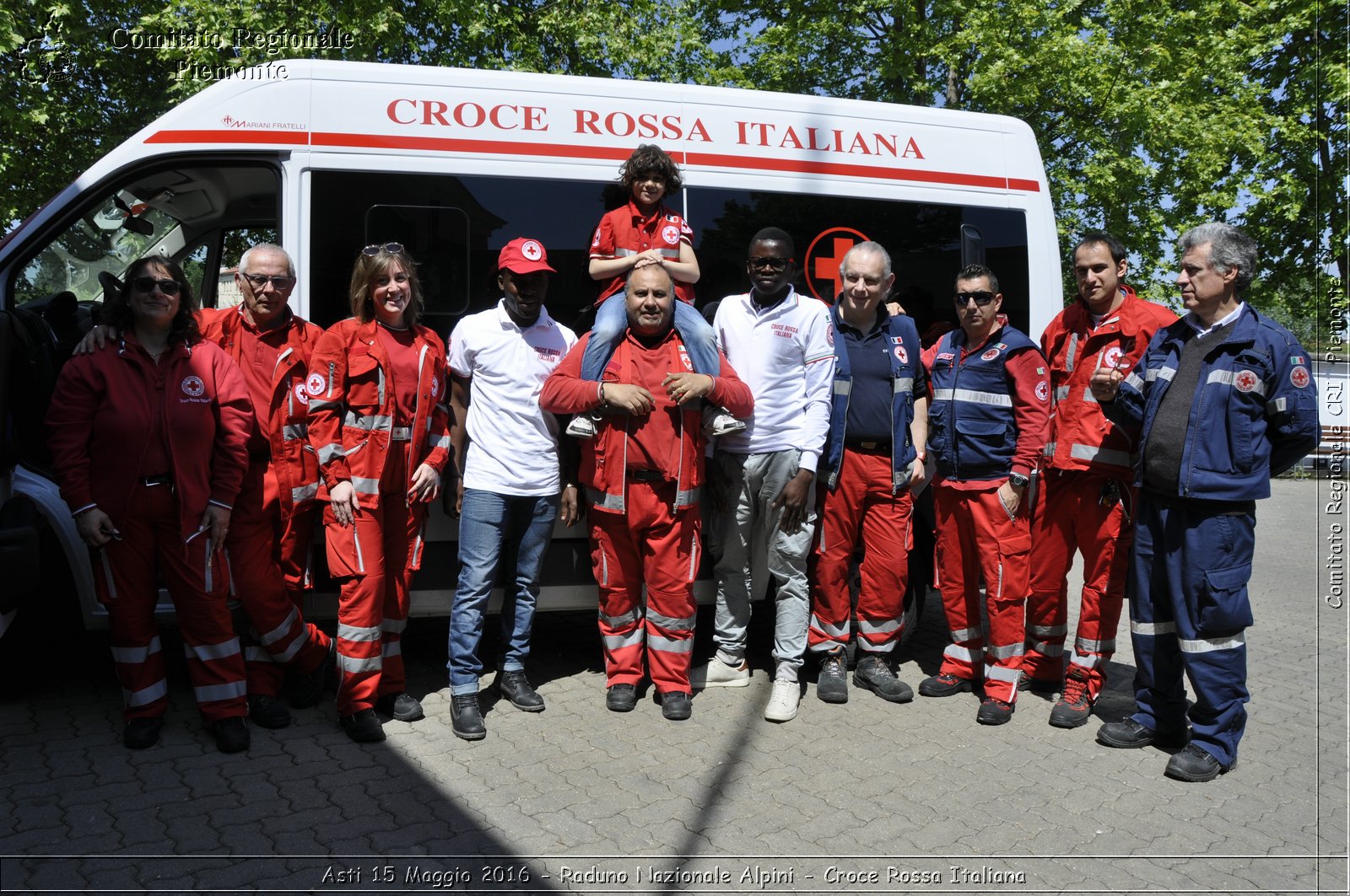 Asti 15 Maggio 2016 - Raduno Nazionale Alpini - Croce Rossa Italiana- Comitato Regionale del Piemonte