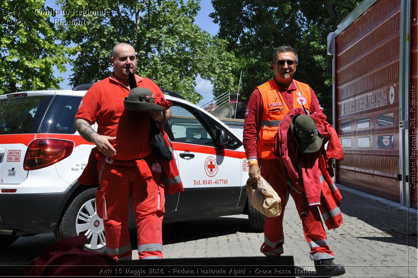 Asti 15 Maggio 2016 - Raduno Nazionale Alpini - Croce Rossa Italiana- Comitato Regionale del Piemonte