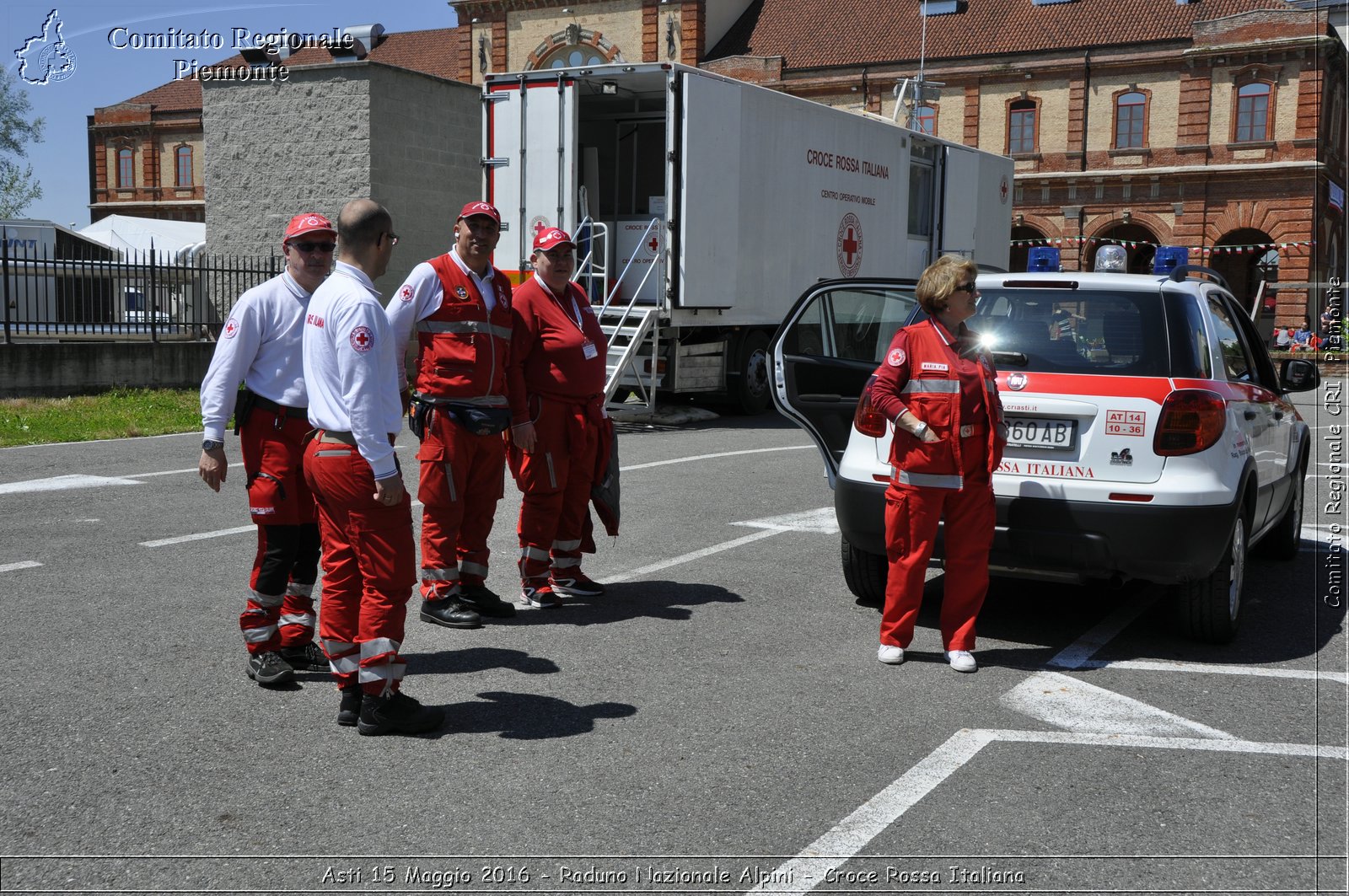 Asti 15 Maggio 2016 - Raduno Nazionale Alpini - Croce Rossa Italiana- Comitato Regionale del Piemonte