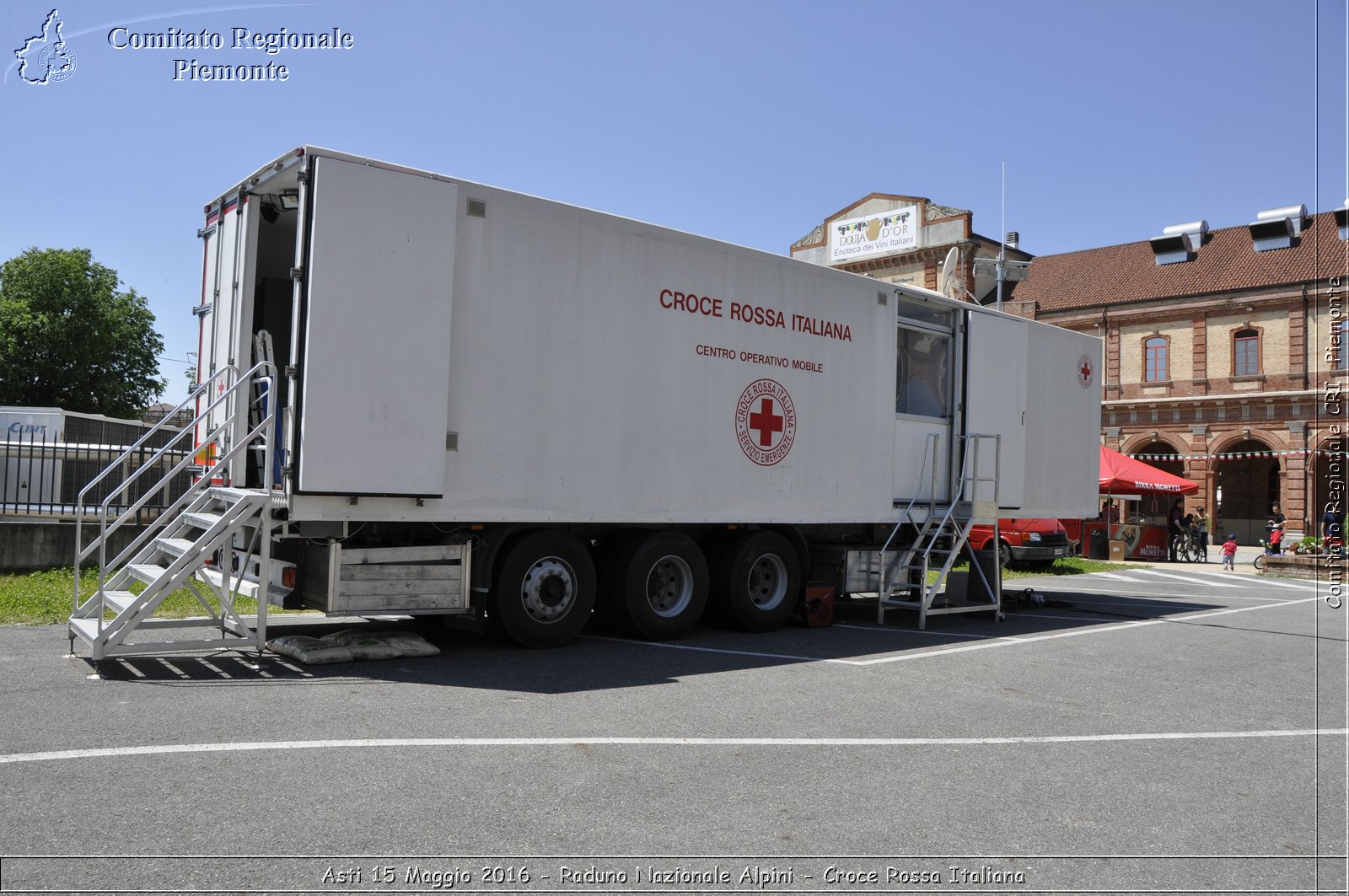 Asti 15 Maggio 2016 - Raduno Nazionale Alpini - Croce Rossa Italiana- Comitato Regionale del Piemonte