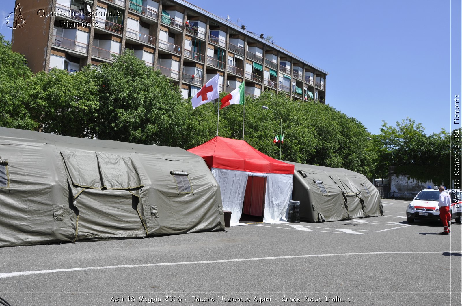 Asti 15 Maggio 2016 - Raduno Nazionale Alpini - Croce Rossa Italiana- Comitato Regionale del Piemonte