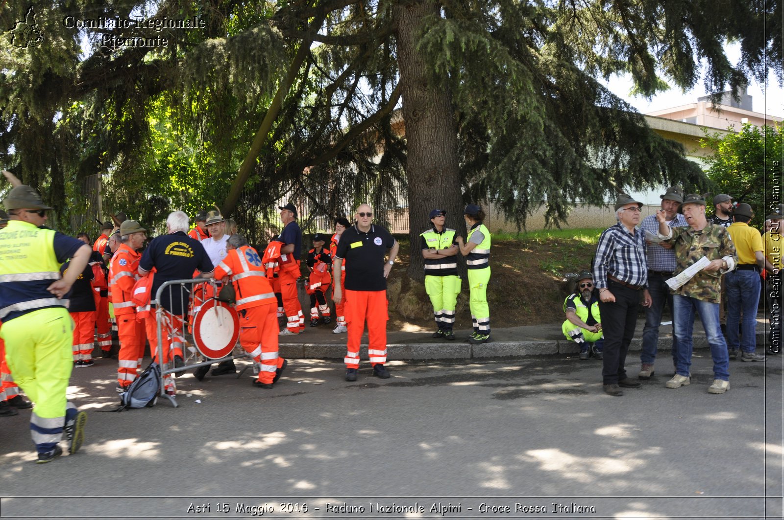 Asti 15 Maggio 2016 - Raduno Nazionale Alpini - Croce Rossa Italiana- Comitato Regionale del Piemonte