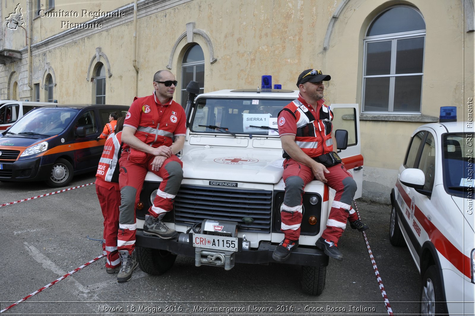 Novara 18 Maggio 2016 - Maxiemergenza Novara 2016 - Croce Rossa Italiana- Comitato Regionale del Piemonte