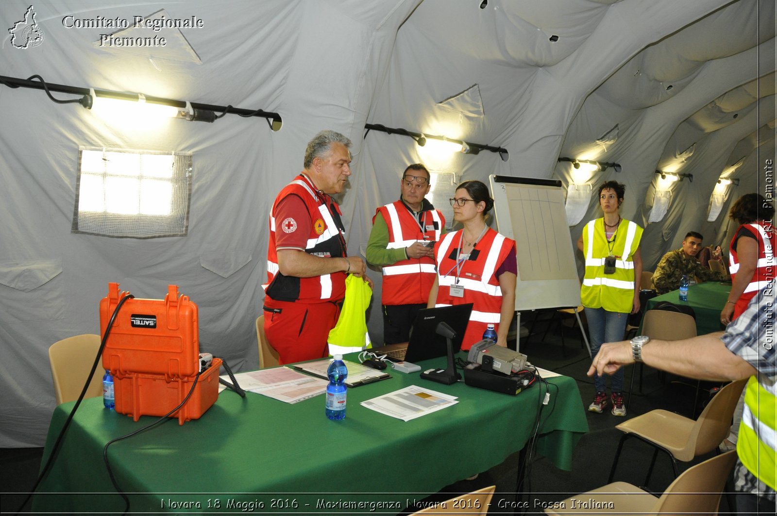 Novara 18 Maggio 2016 - Maxiemergenza Novara 2016 - Croce Rossa Italiana- Comitato Regionale del Piemonte