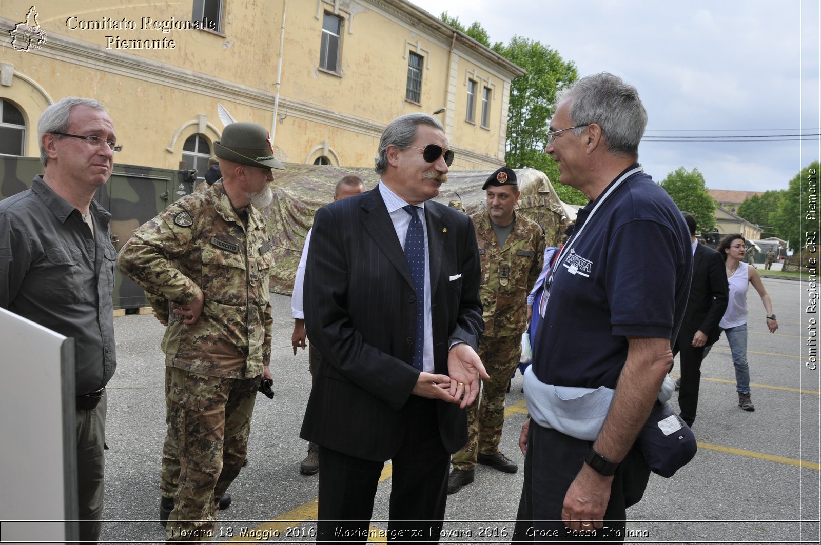 Novara 18 Maggio 2016 - Maxiemergenza Novara 2016 - Croce Rossa Italiana- Comitato Regionale del Piemonte