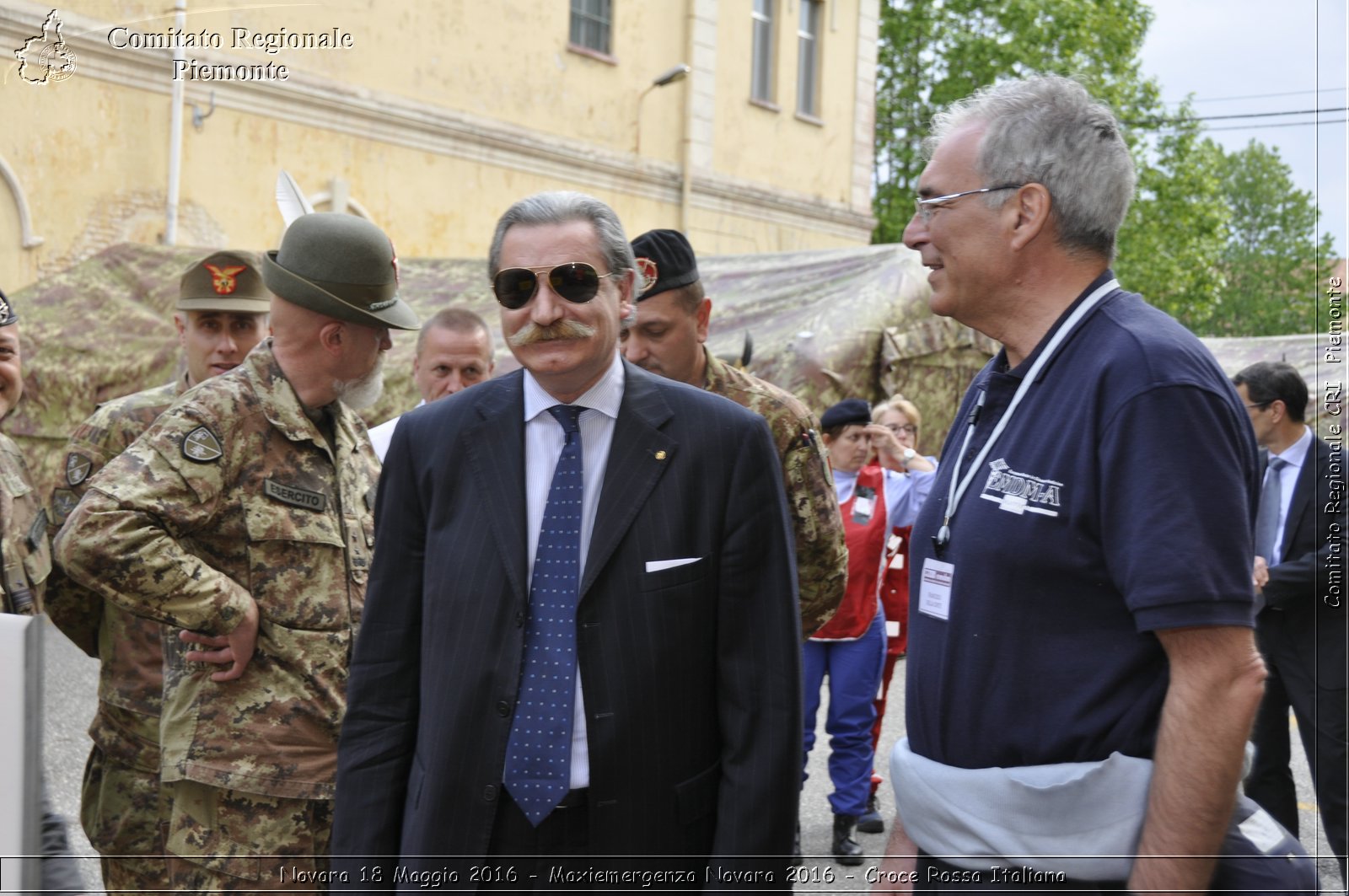 Novara 18 Maggio 2016 - Maxiemergenza Novara 2016 - Croce Rossa Italiana- Comitato Regionale del Piemonte