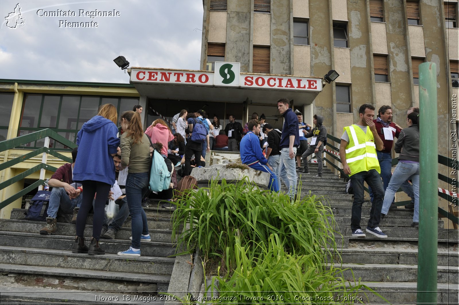 Novara 18 Maggio 2016 - Maxiemergenza Novara 2016 - Croce Rossa Italiana- Comitato Regionale del Piemonte