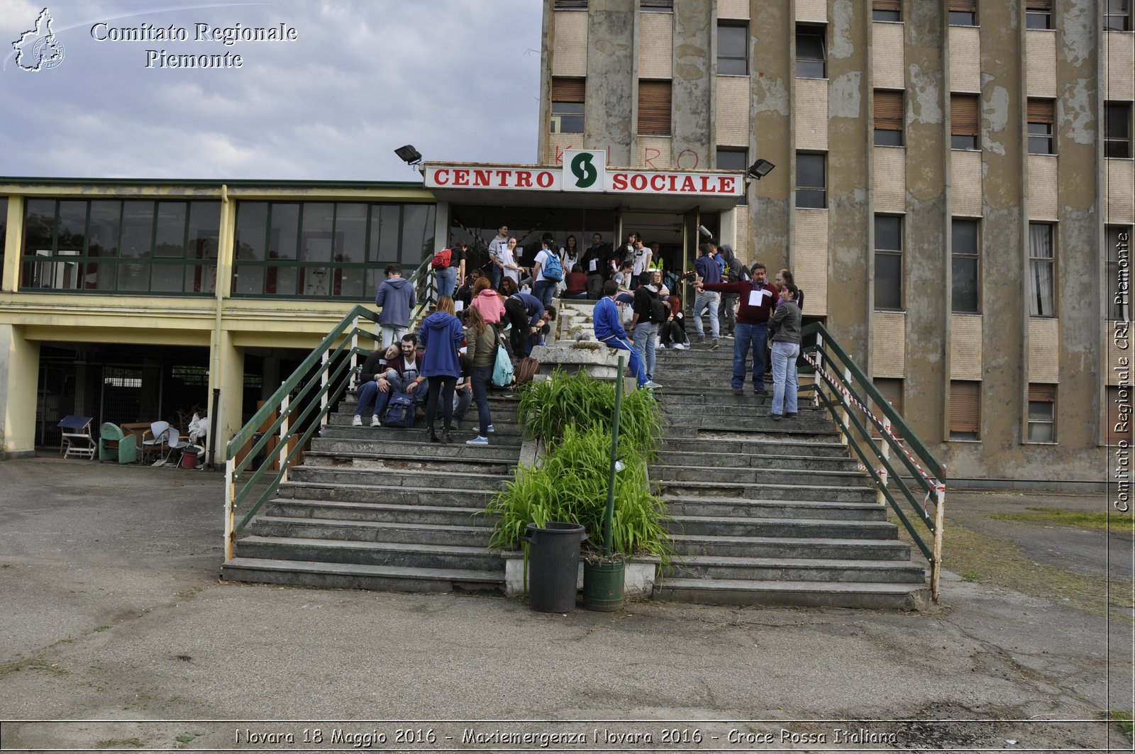 Novara 18 Maggio 2016 - Maxiemergenza Novara 2016 - Croce Rossa Italiana- Comitato Regionale del Piemonte