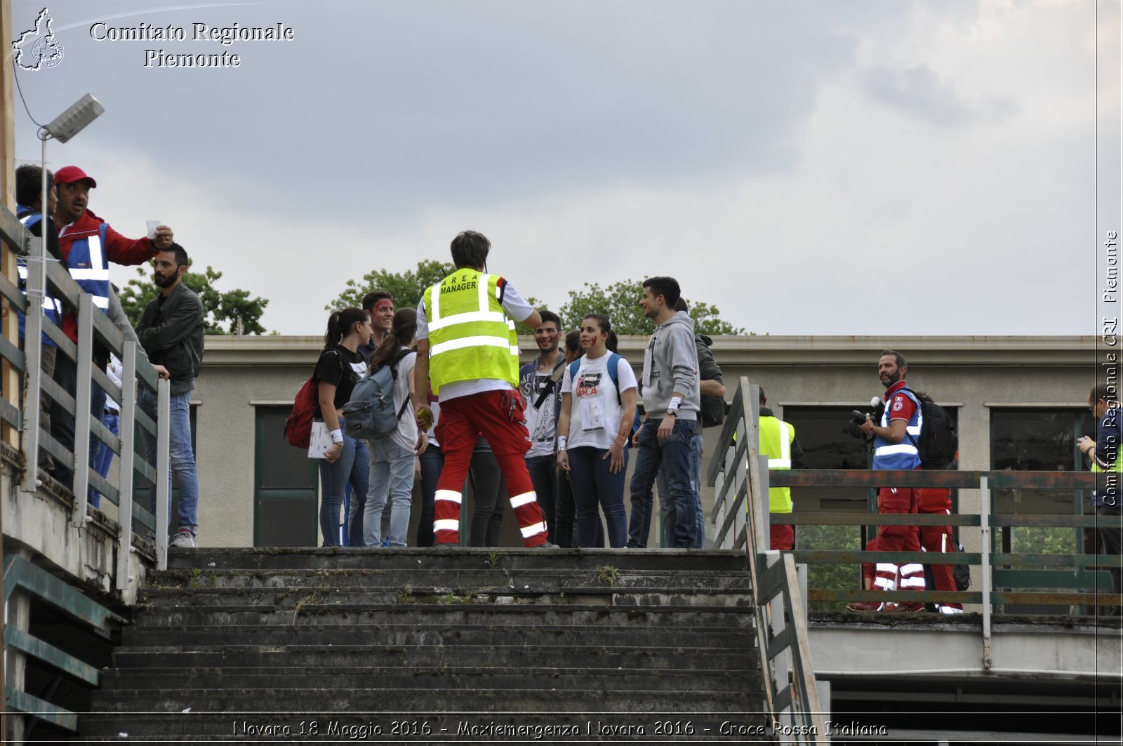 Novara 18 Maggio 2016 - Maxiemergenza Novara 2016 - Croce Rossa Italiana- Comitato Regionale del Piemonte