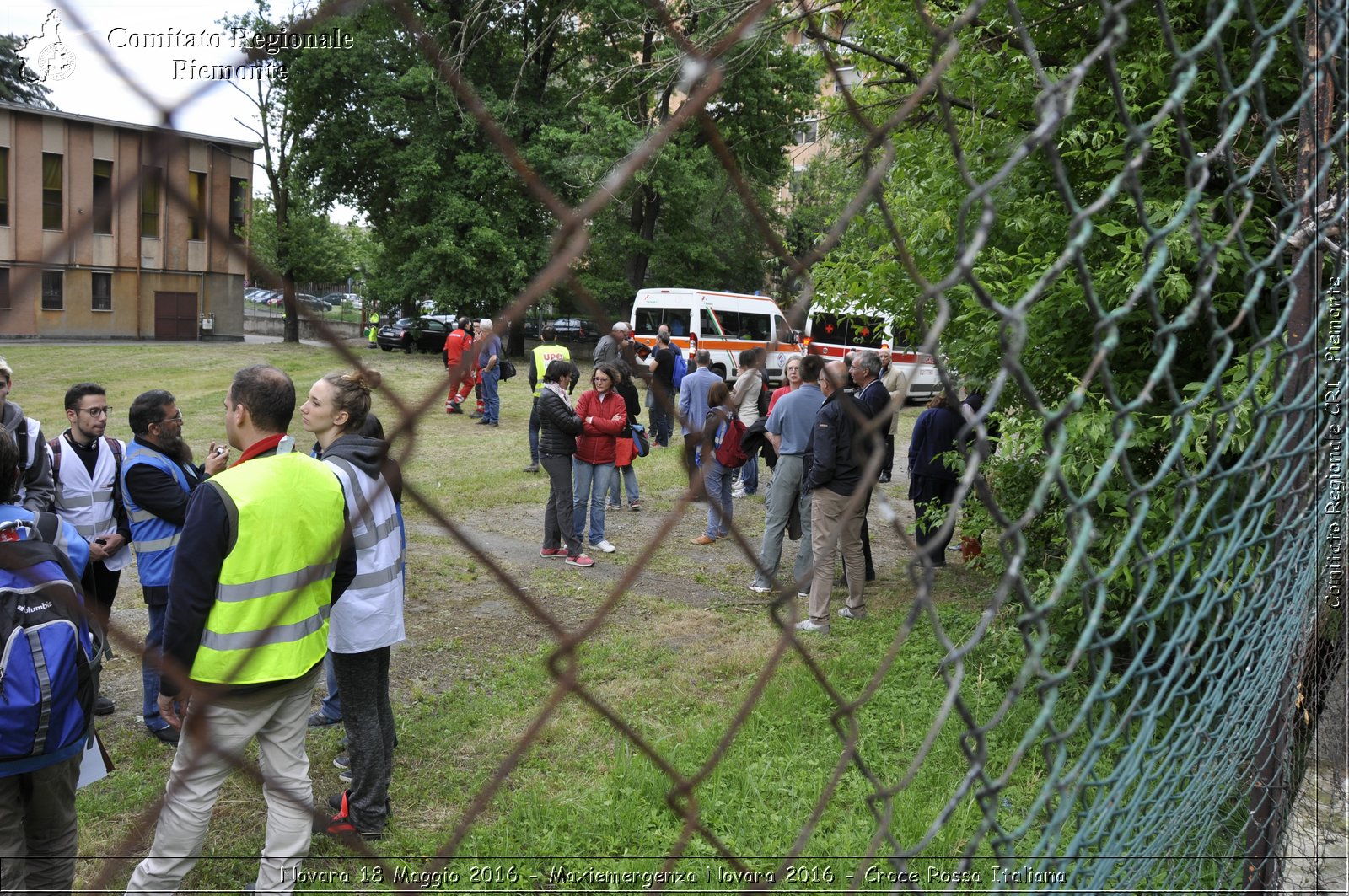 Novara 18 Maggio 2016 - Maxiemergenza Novara 2016 - Croce Rossa Italiana- Comitato Regionale del Piemonte