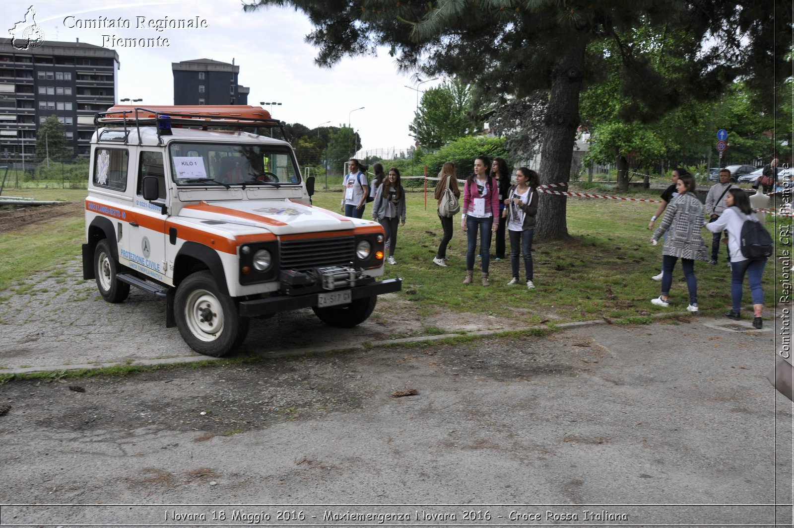 Novara 18 Maggio 2016 - Maxiemergenza Novara 2016 - Croce Rossa Italiana- Comitato Regionale del Piemonte