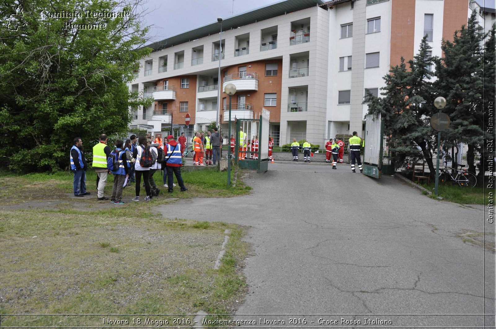 Novara 18 Maggio 2016 - Maxiemergenza Novara 2016 - Croce Rossa Italiana- Comitato Regionale del Piemonte