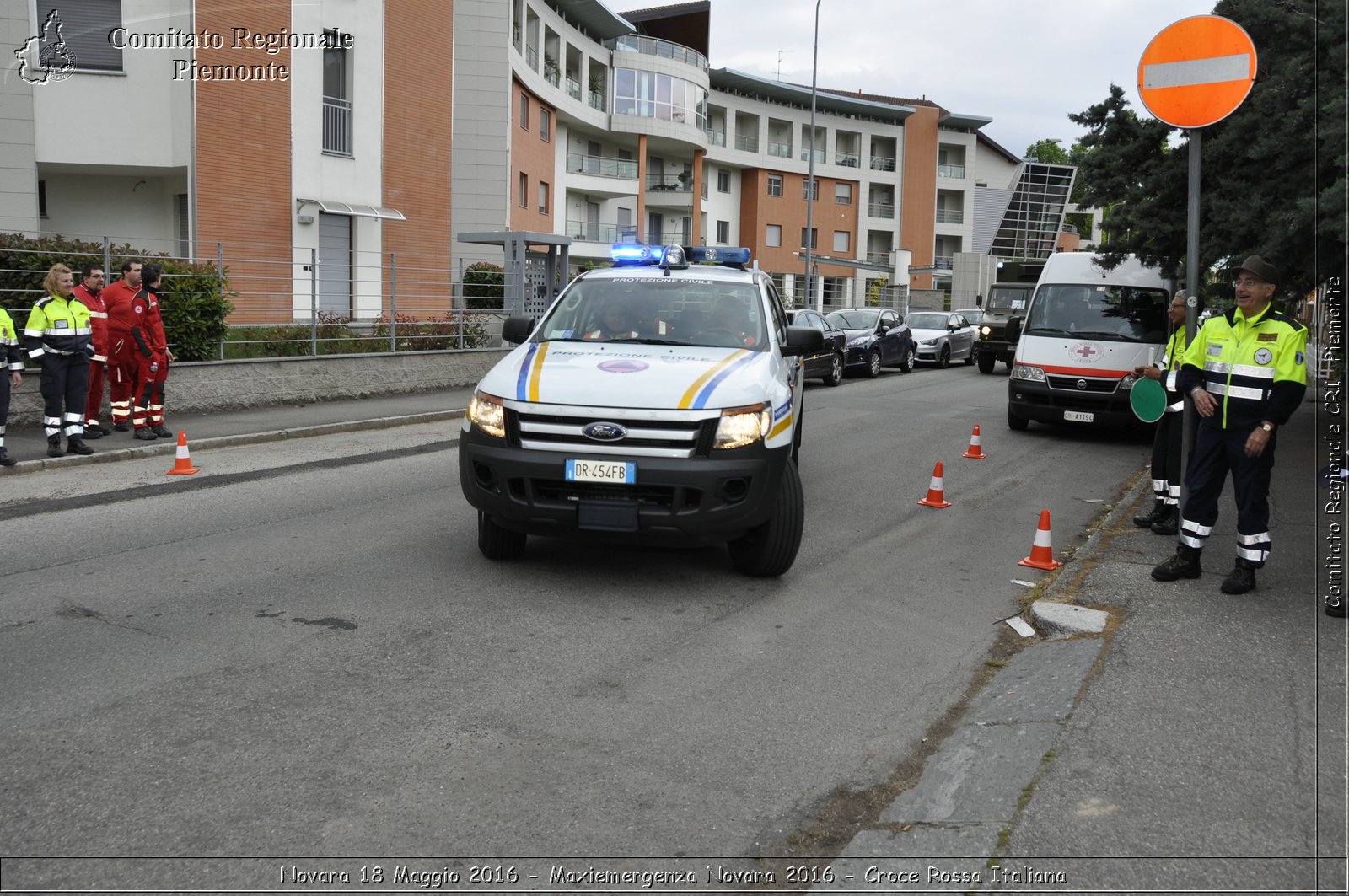 Novara 18 Maggio 2016 - Maxiemergenza Novara 2016 - Croce Rossa Italiana- Comitato Regionale del Piemonte